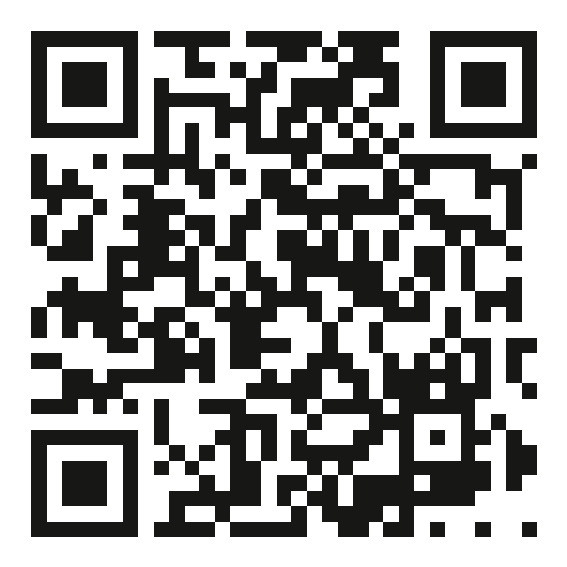 Beispiel-QR-Code für die digitale Speisekarte, verlinkt zu mysaaslux.com/menu/beispiel-restaurant